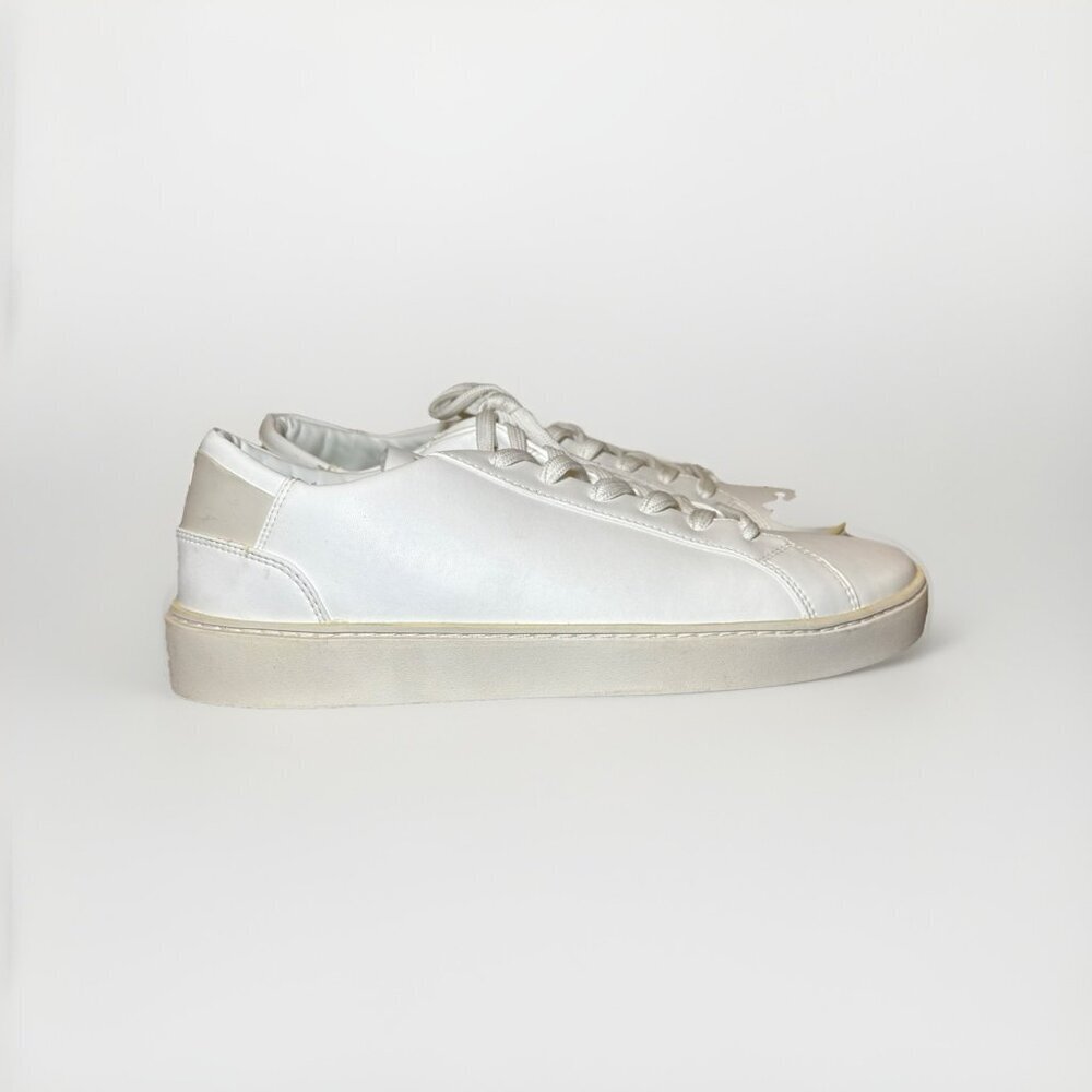 Thousand Fell Lace Up White Eco Recycled Tennis Shoes Mens size 10